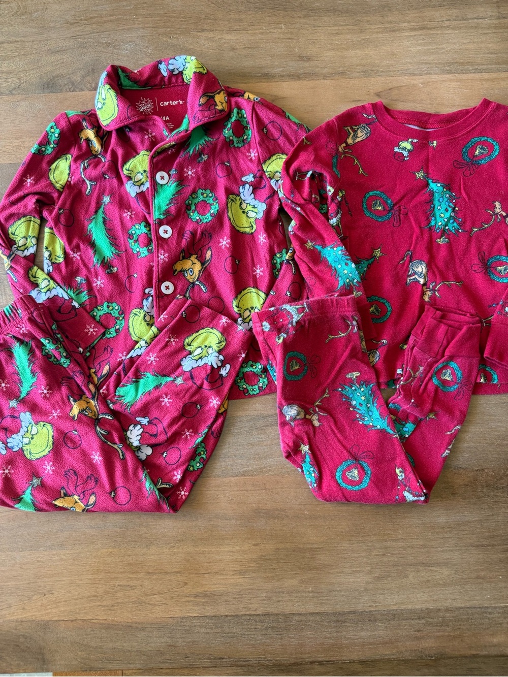 Grinch Holiday Pajama Set 4T Christmas 🎄